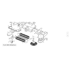 ORIGINAL KUBOTA GIANNI FERRARI BÜRSTENRAHMEN 95073290000 | NewgardenParts.com