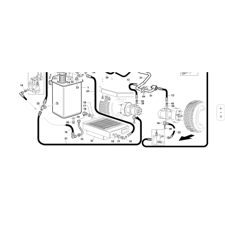 SCAMBIATORE OLIO GTS ORIGINALE KUBOTA GIANNI FERRARI 95599000057 | NewgardenParts.com
