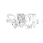 COLECTOR DE ESCAPE B&amp-S COMP. CATAFORESIS ORIGINAL KUBOTA GIANNI FERRARI 95332000005