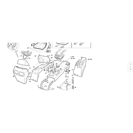 KUBOTA GIANNI FERRARI 95207250000 CAPOT SR COMPLET PEINT | NewgardenParts.com