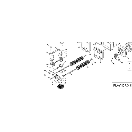 CORONA DENTATA TRAZIONE ORIGINALE KUBOTA GIANNI FERRARI 95073000002 | NewgardenParts.com