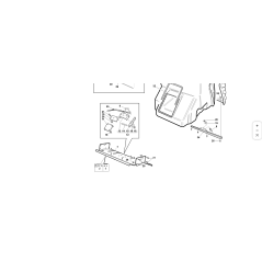 ORIGINAL KUBOTA GIANNI FERRARI KOMPLETTE KORBHALTERUNG 94500270000 | NewgardenParts.com