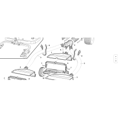 CONVOGLIATORE RACCOLTA CENTRALE ORIGINALE KUBOTA GIANNI FERRARI 95127130000 | NewgardenParts.com