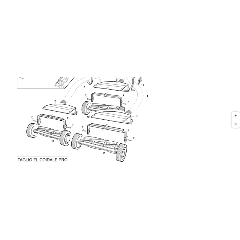 CONVOGLIATORE RACCOLTA SX ORIGINALE KUBOTA GIANNI FERRARI 95127110000