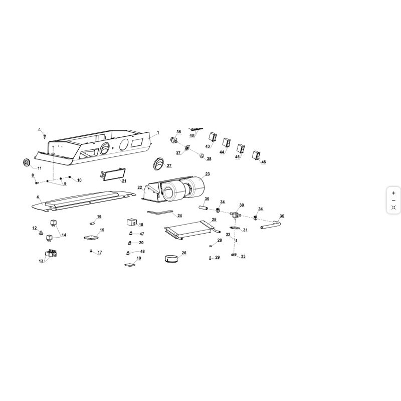 TUYAU DE CHAUFFAGE D'EAU ORIGINAL KUBOTA GIANNI FERRARI 95187100131