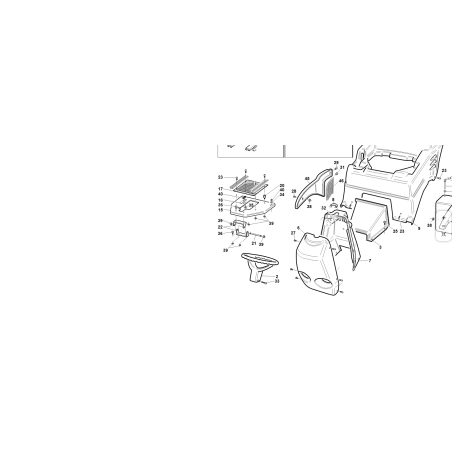 SUPPORT DE SIÈGE D'ORIGINE KUBOTA GIANNI FERRARI 94500000015 | NewgardenParts.com