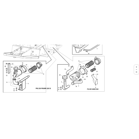 ORIGINAL KUBOTA GIANNI FERRARI AIR INTAKE HOSE 95410000003 | NewgardenParts.com