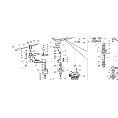 BELT RELEASE LEVER COMPLETE CAT ORIGINAL KUBOTA GIANNI FERRARI 87001460000 | NewgardenParts.com