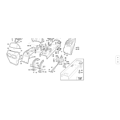 SUPPORT DE CAPOT D'ORIGINE KUBOTA GIANNI FERRARI 95303000001 ZNT | NewgardenParts.com