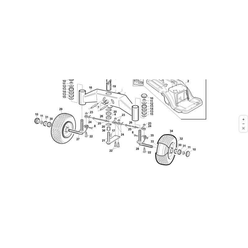 LEVA RINVIO STERZO 4R COMPL.ZNT ORIGINALE KUBOTA GIANNI FERRARI PZ95559110000