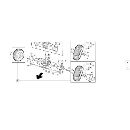 ZAVORRA TGTECh ORIGINALE KUBOTA GIANNI FERRARI 94500000105 | NewgardenParts.com