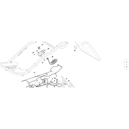 ACTIONNEUR DE LEVAGE KUBOTA GIANNI FERRARI ORIGINAL GTR BRIDE 87106120001 | NewgardenParts.com