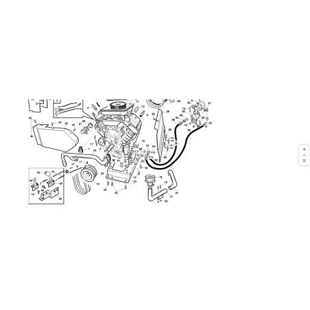 DRILLED SPACER FOR BRIGGS ENGINE. ORIGINAL KUBOTA GIANNI FERRARI 95104000002 | NewgardenParts.com