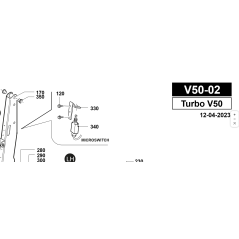 SUPPORTO MICRO ELEVATORE ZNT ORIGINALE KUBOTA GIANNI FERRARI 95604140000 | NewgardenParts.com