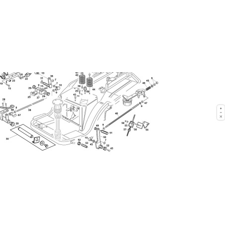 SUPPORTO MICRO PDP ZINCATO ORIGINALE KUBOTA GIANNI FERRARI PZ95541160000 | NewgardenParts.com