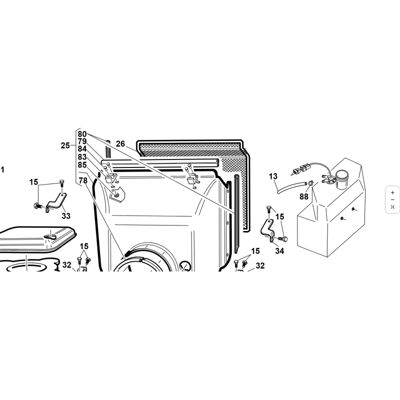 TUYAU D'ASPIRATION DE CARBURANT L-800 ORIGINAL KUBOTA GIANNI FERRARI 95210000009