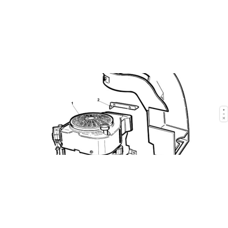 ANGOLARE FISSAGGIO PROTEZIONE ORIGINALE KUBOTA GIANNI FERRARI PC95514150001 | NewgardenParts.com