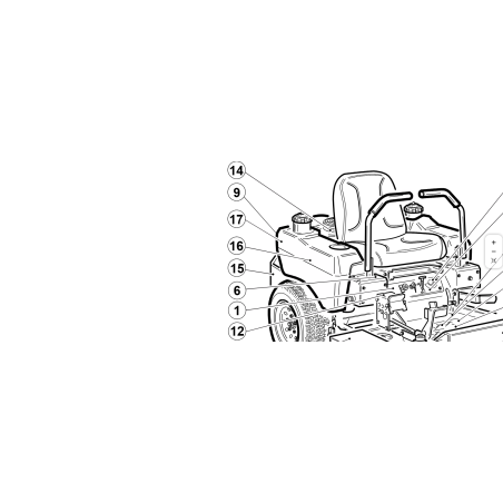 ORIGINAL KUBOTA GIANNI FERRARI SRZ-151 AUFKLEBER 00555200224 | NewgardenParts.com
