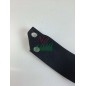 Left curved hoe hole 10.5mm center distance 27mm plate 40x6mm SAP VALPADANA 55376