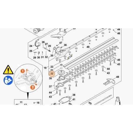 Sicherungsring 19x1 Heckenschere ORIGINAL STIHL 94566212000 9456-621-2000 | NewgardenParts.com