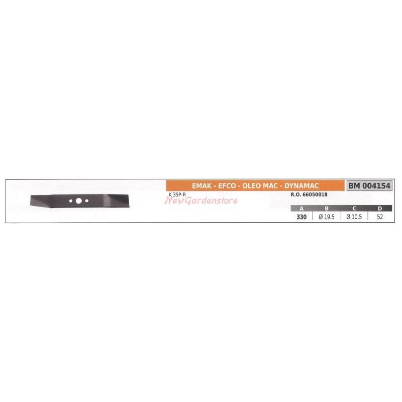 Klinge für Rasenmäher K 35P-R EMAK 004154