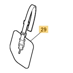 Bretella ORIGINALE STIGA decespugliatore BC900eB - SBC900DAE 118811364/0 | NewgardenParts.com