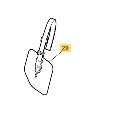 Bretella ORIGINALE STIGA decespugliatore BC900eB - SBC900DAE 118811364/0 | NewgardenParts.com