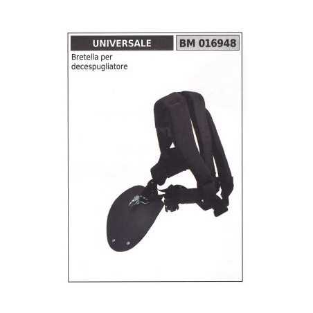 Harnais pour débroussailleuse UNIVERSEL | NewgardenParts.com
