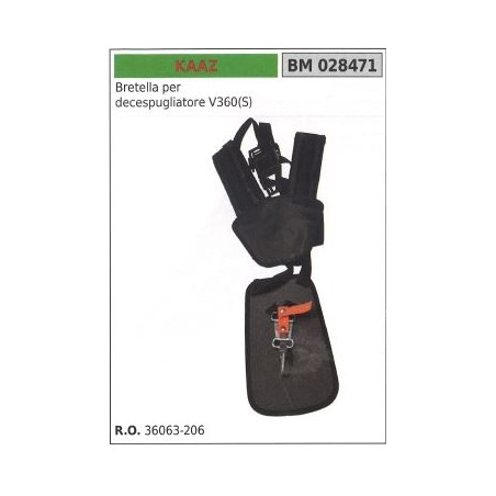 Bretella per decespugliatore V360(S) KAAZ | NewgardenParts.com