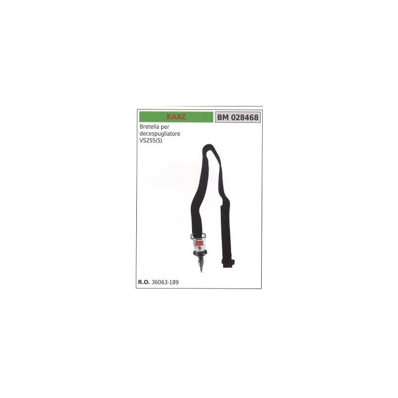 Shoulder harness for brushcutter VS255(S) KAAZ