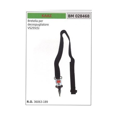 Bretella per decespugliatore VS255(S) KAAZ | NewgardenParts.com