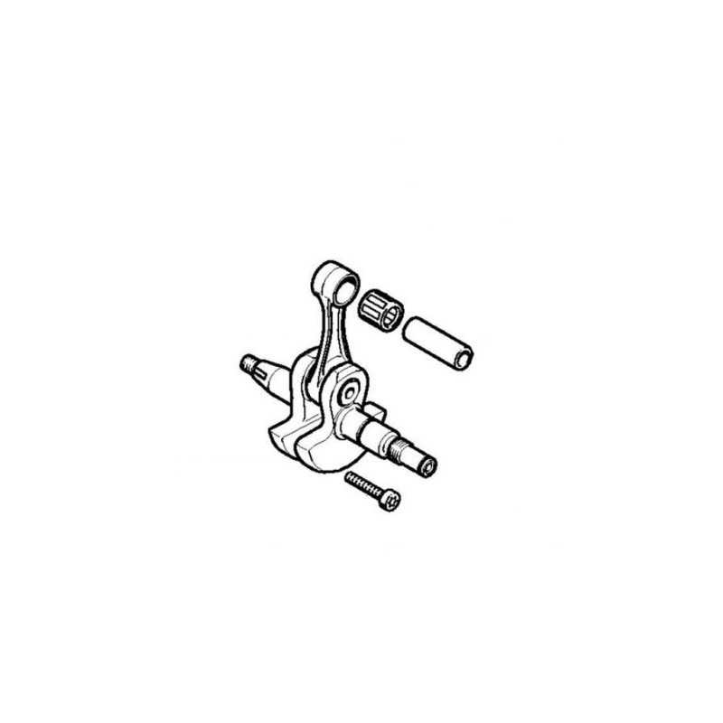 Crankshaft models MS400 ORIGINAL STIHL 11400300409