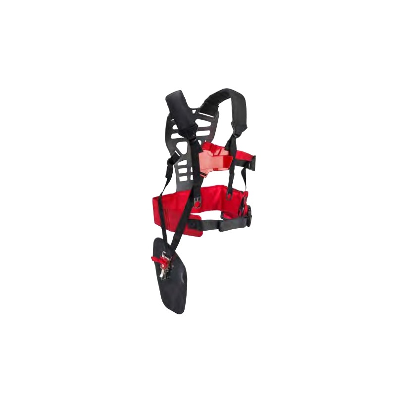 PRO brushcutter harnesses rigid back support and padded straps