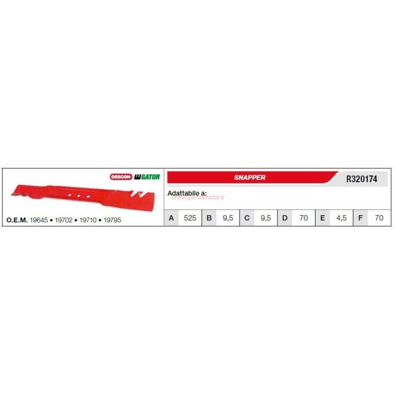 Lama SNAPPER trattorino tagliaerba rasaerba tosaerba R320174
