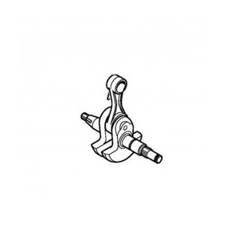 Crankshaft for chainsaw models MS362 ORIGINAL STIHL 11400300405 | NewgardenParts.com