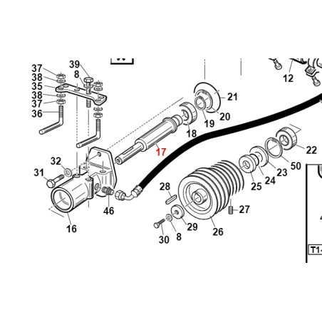 Arbre d'entraînement pompe 25cc TURBO4 ORIGINAL GIANNI FERRARI 01.40.00.1840 | NewgardenParts.com
