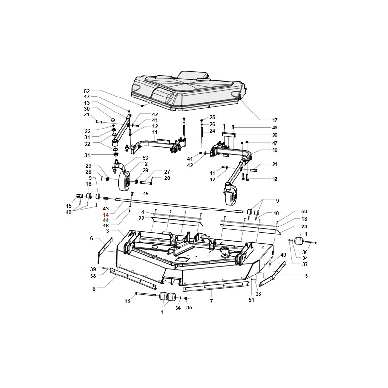 Árbol de levas plano 150 TURBOZ ORIGINAL GIANNI FERRARI 01.40.00.0142