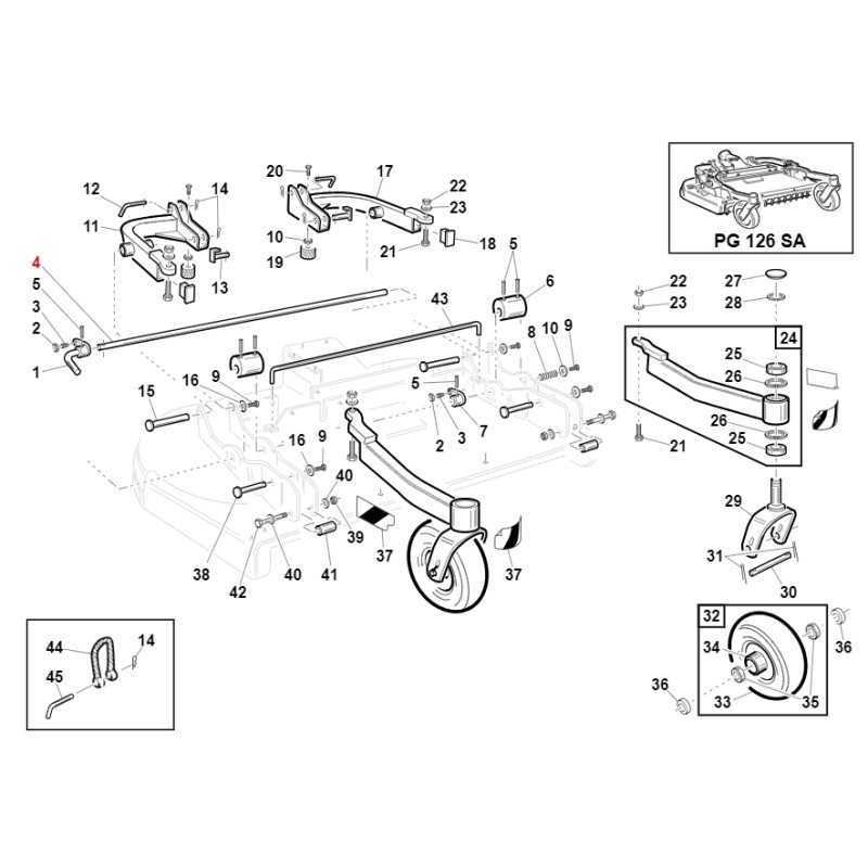 Nockenwelle Traktor Modelle GT PG ORIGINAL GIANNI FERRARI BFB 95220100003
