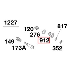 Original BRIGGS & STRATTON engine bolt 690504 | NewgardenParts.com