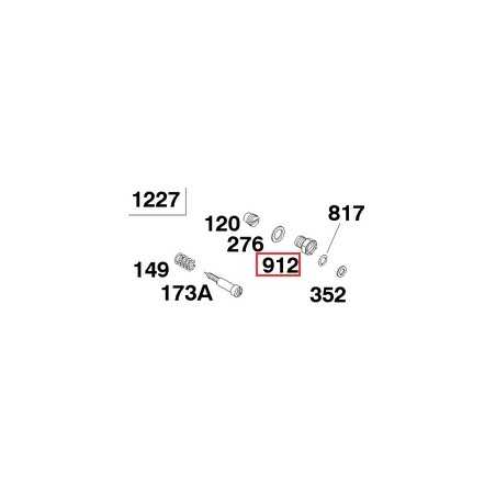 Original BRIGGS & STRATTON engine bolt 690504 | NewgardenParts.com