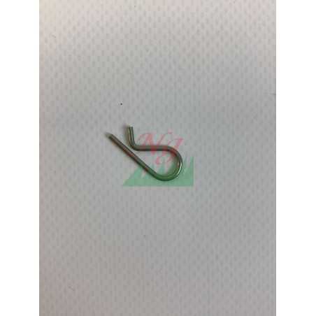 R-shaped spring, wire diameter 1.5mm, length 18mm, ORIGINAL GOLDONI 00010908