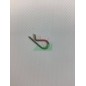 R-shaped spring, wire diameter 1.5mm, length 18mm, ORIGINAL GOLDONI 00010908
