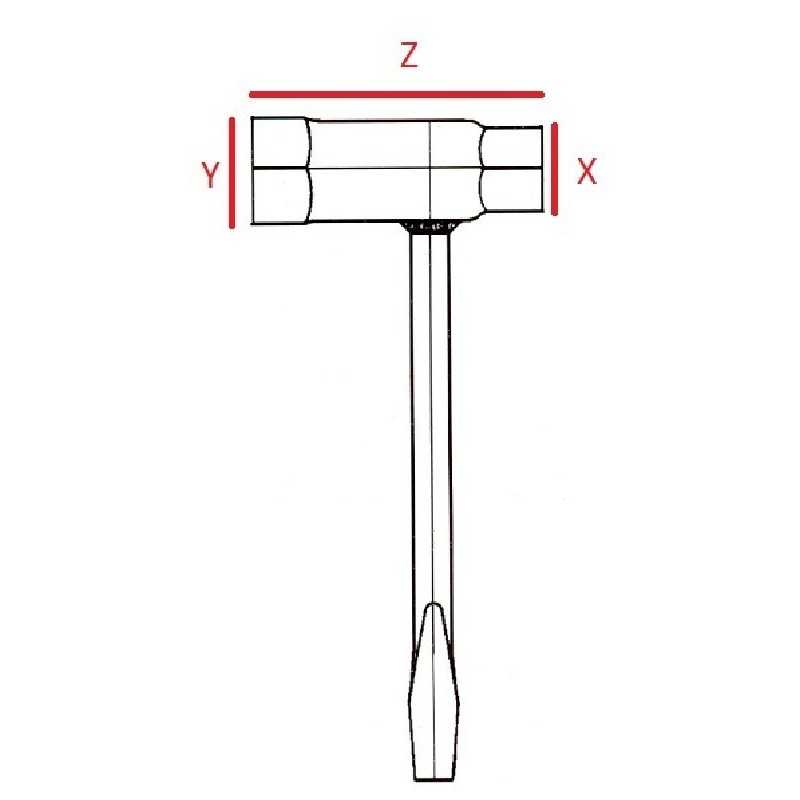 SPARK PLUG COMBINATION WRENCHES 54.120.0063