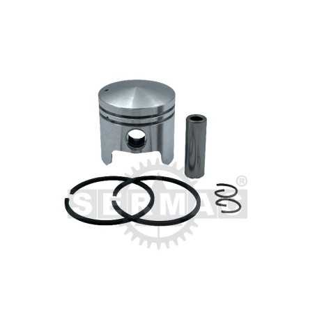 PISTON COMPLETE WITH PISTON RINGS, PIN AND SEEGER 54.230.1469 Compatible with MITSUBISHI | NewgardenParts.com