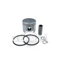 PISTON COMPLETE WITH PISTON RINGS, PIN AND SEEGER 54.230.1654 Compatible with KAWASAKI