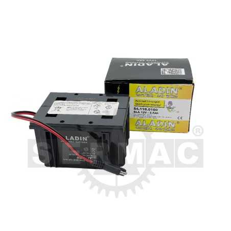 BATTERIA - 12 V - 2,5 AH - ERMETICA AL GEL 54.110.0160 | NewgardenParts.com