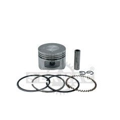 PISTON COMPLETE WITH PISTON RINGS, PIN AND SEEGER 54.230.1430 Compatible with HONDA | NewgardenParts.com