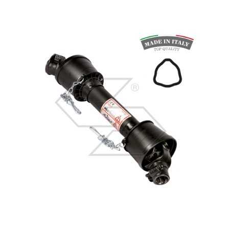 PTO shaft CE 1" 3/8-Z6 with barbed protection cat 6x800 mm | NewgardenParts.com
