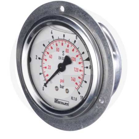 WIKA 85000434 400 bar analog pressure gauge, 63 mm diameter | NewgardenParts.com