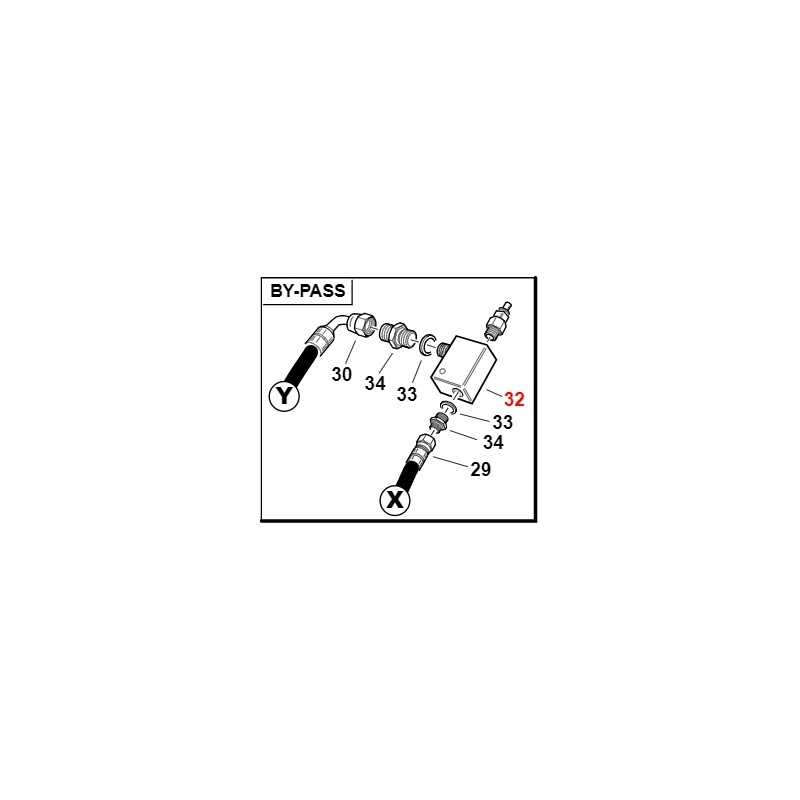 Bypass RMB20 mit Flucom Körper ORIGINAL GIANNI FERRARI 00.41.00.1501